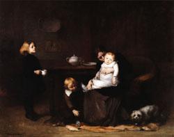 Eugene Carriere The Sick Child